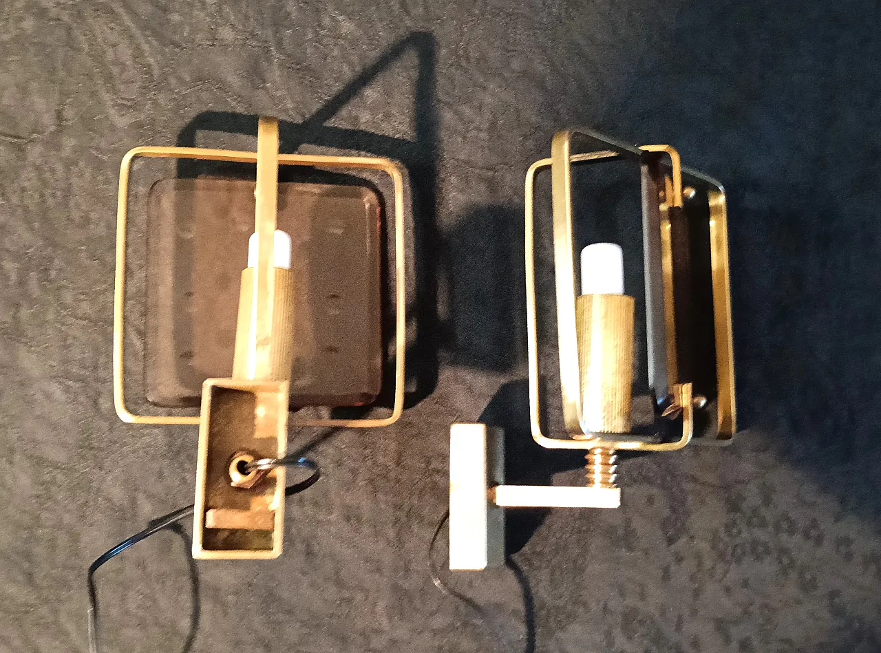 Coppia appliques, anni '60 10