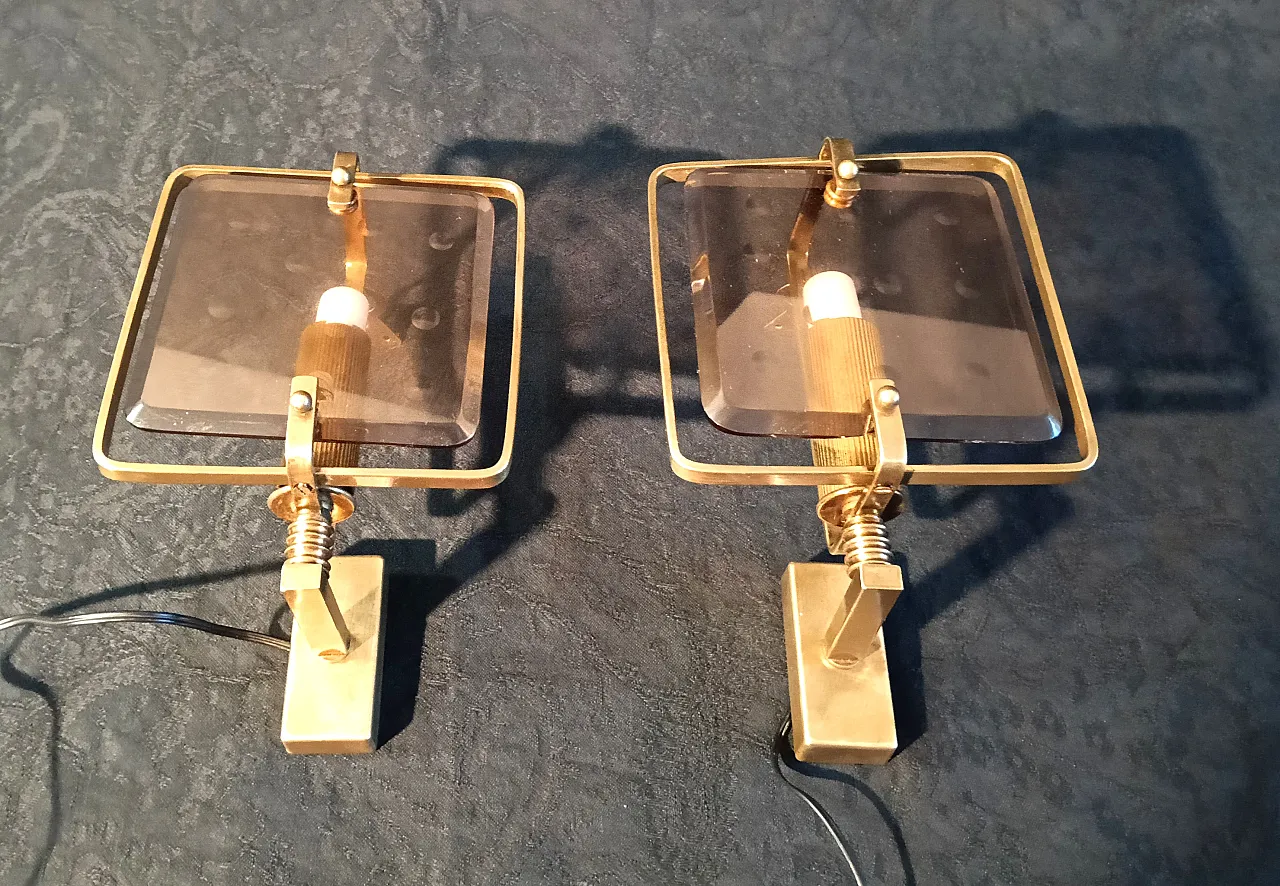 Coppia appliques, anni '60 11