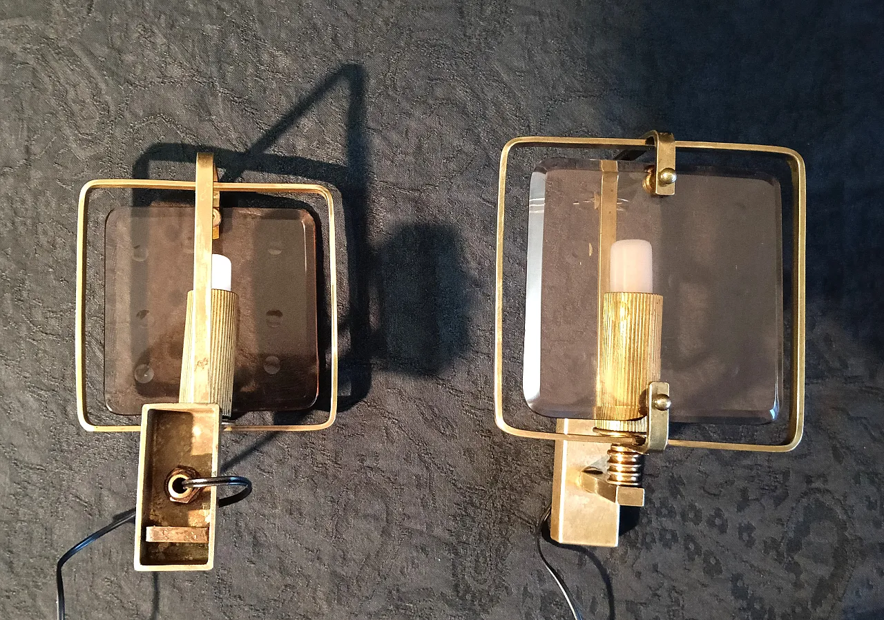 Coppia appliques, anni '60 17