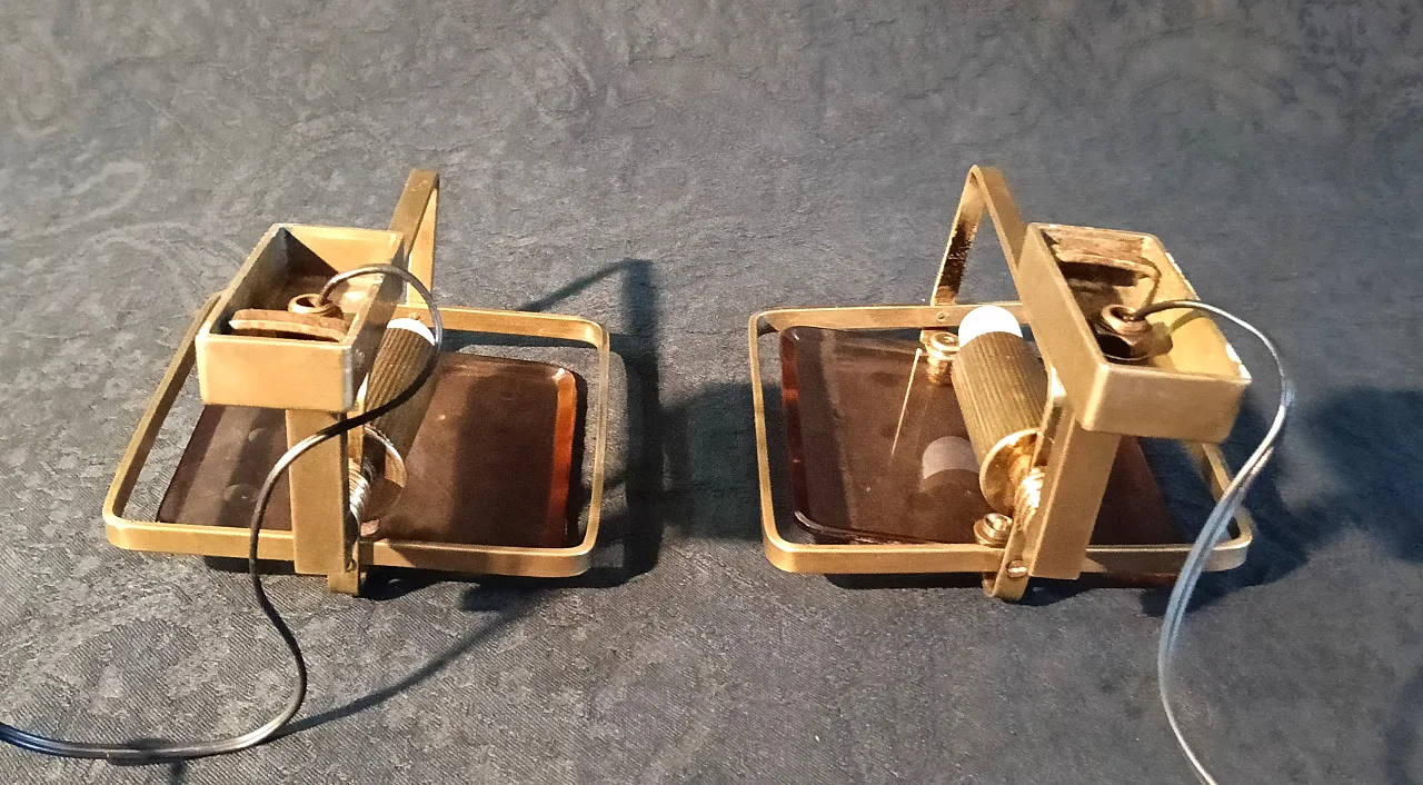 Coppia appliques, anni '60 20