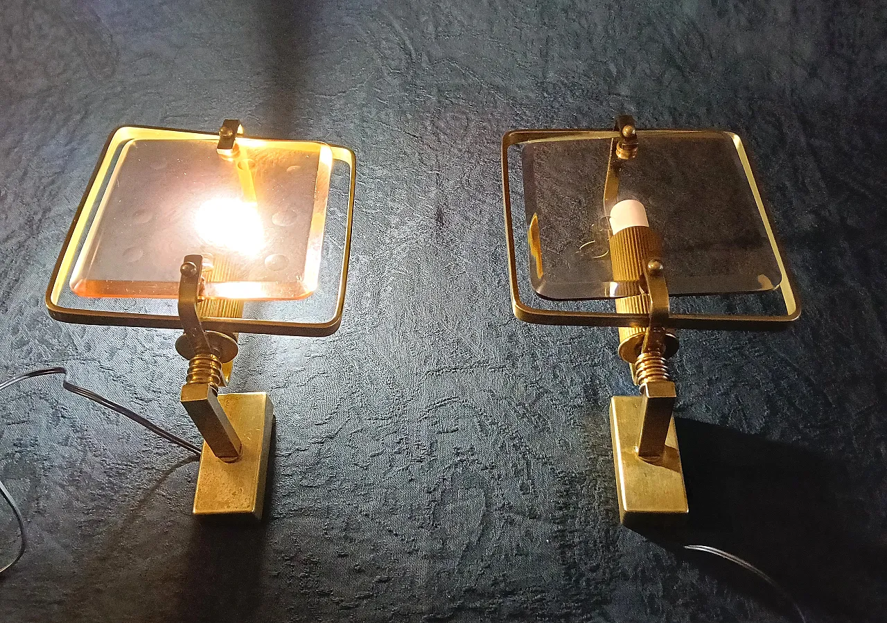 Coppia appliques, anni '60 21