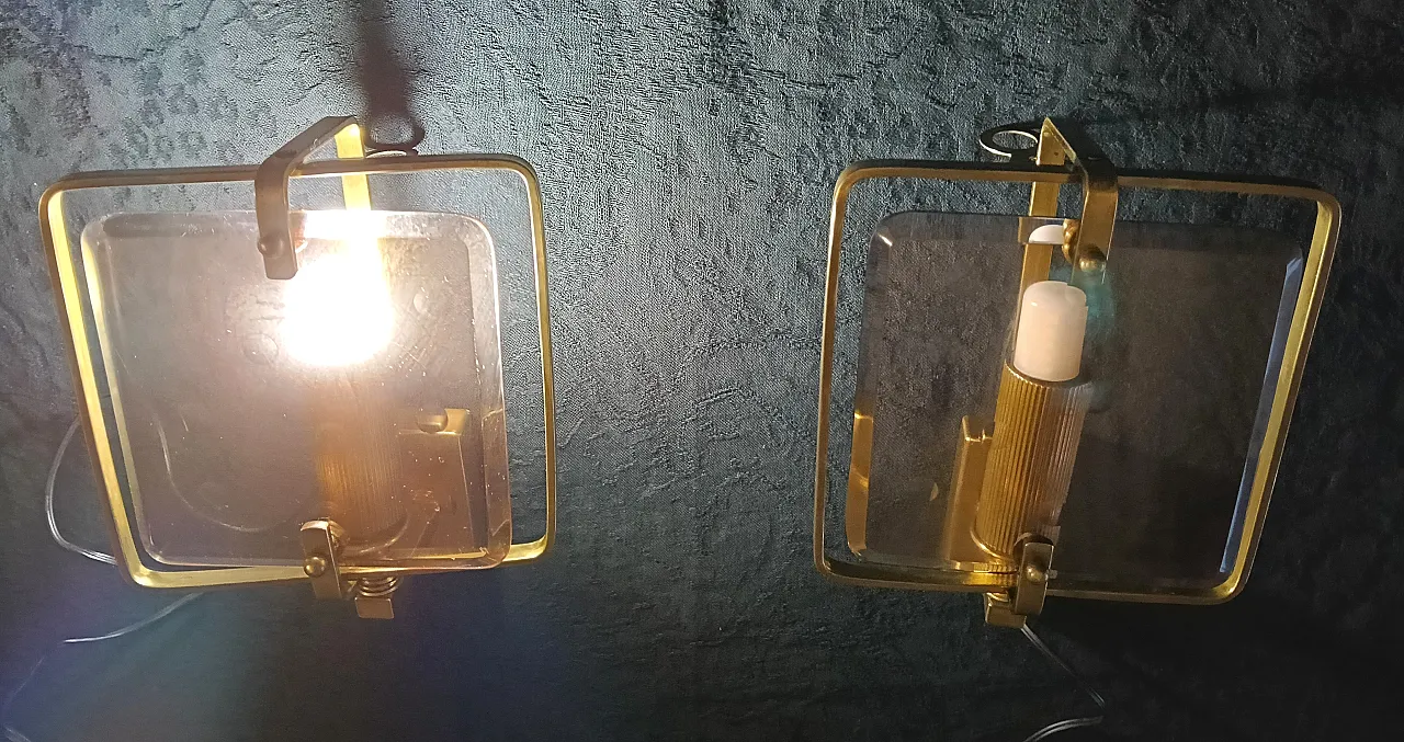 Coppia appliques, anni '60 22