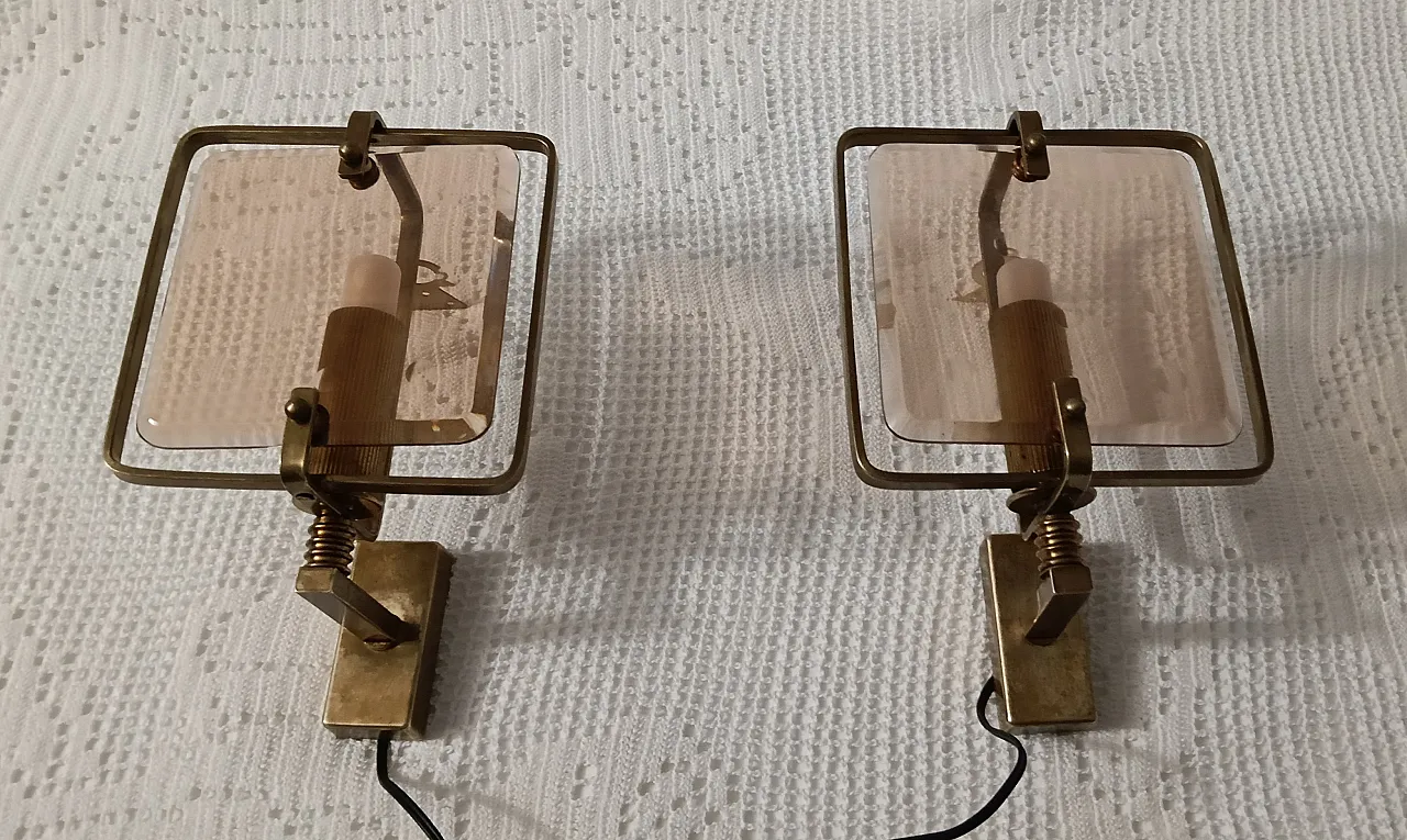 Coppia appliques, anni '60 26