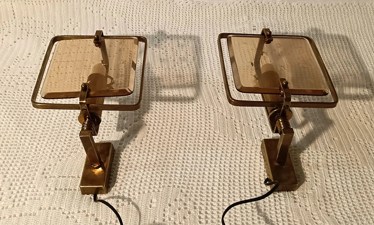 Coppia appliques, anni '60 27