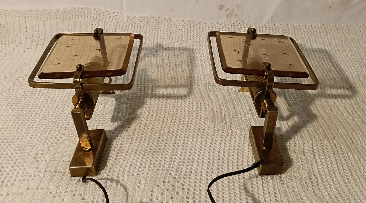 Coppia appliques, anni '60 28