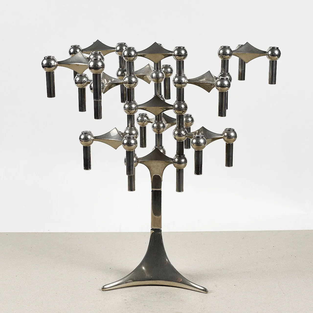 Candelabro modulare Orion di Fritz Nagel per BMF, anni '60 2