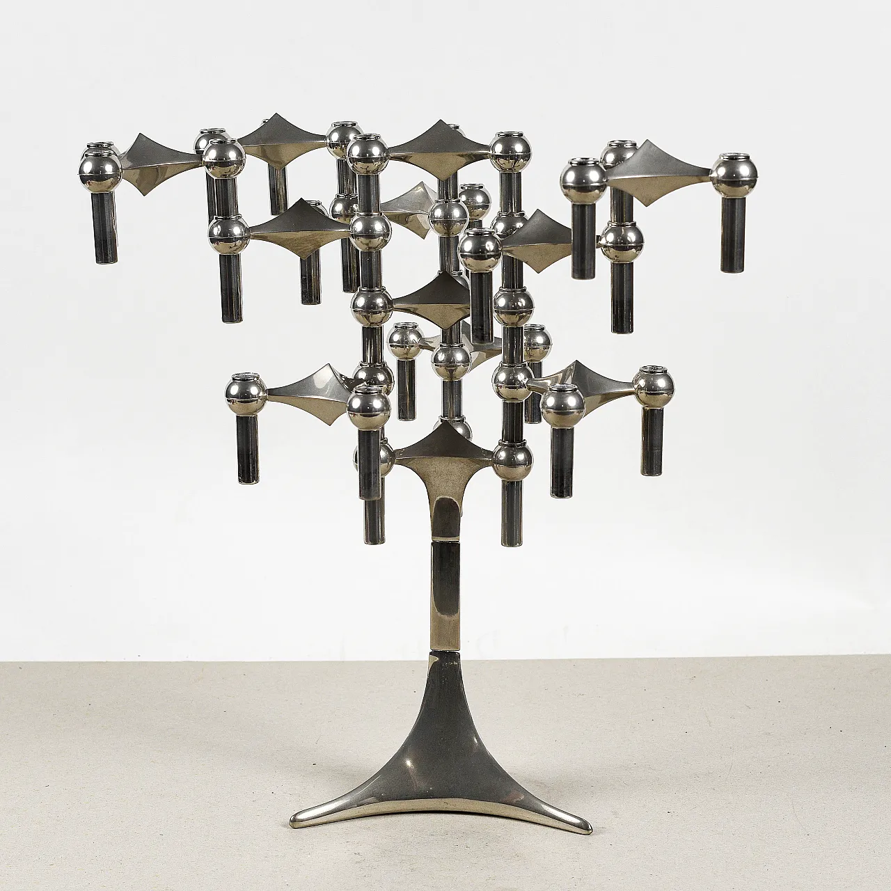 Candelabro modulare Orion di Fritz Nagel per BMF, anni '60 4