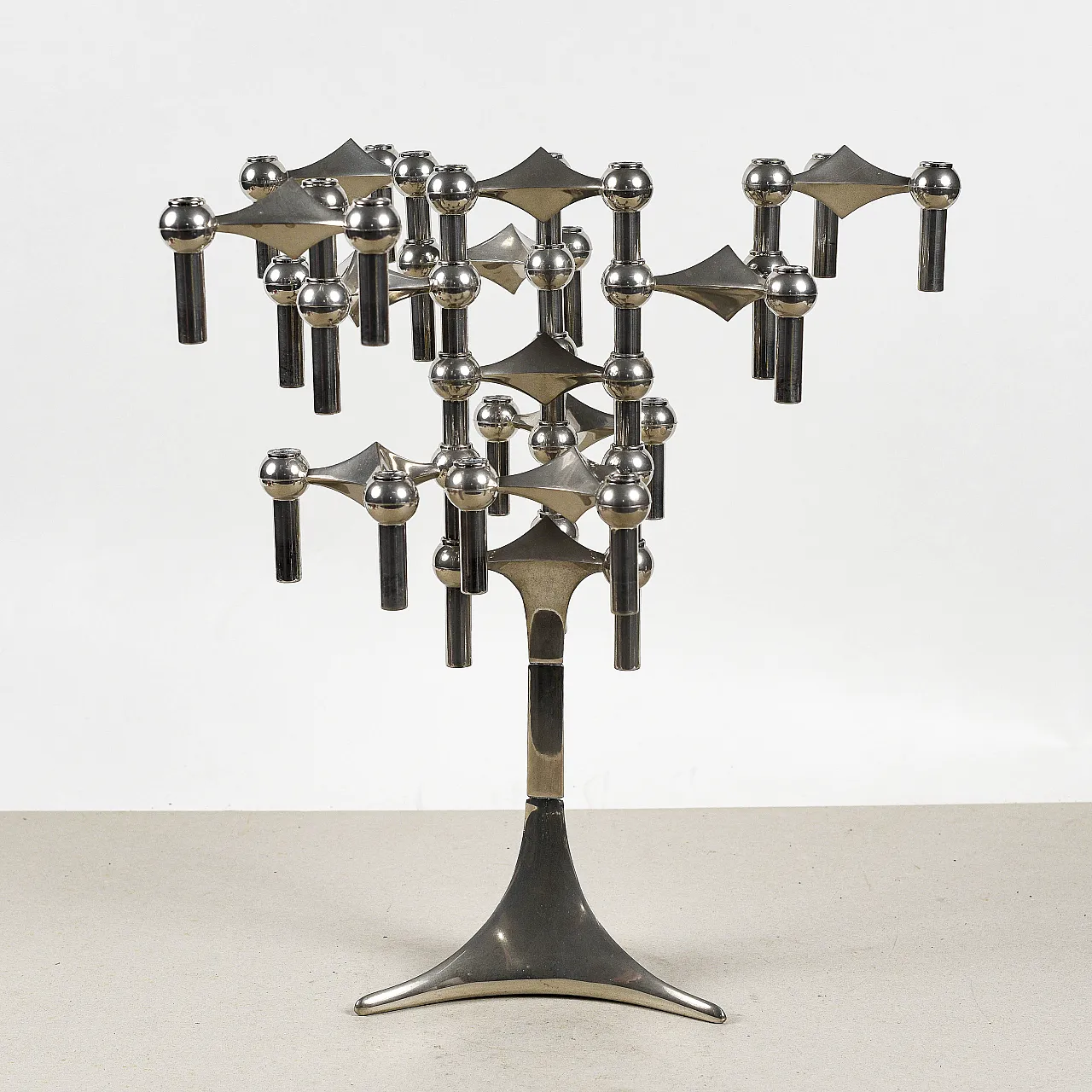 Candelabro modulare Orion di Fritz Nagel per BMF, anni '60 5