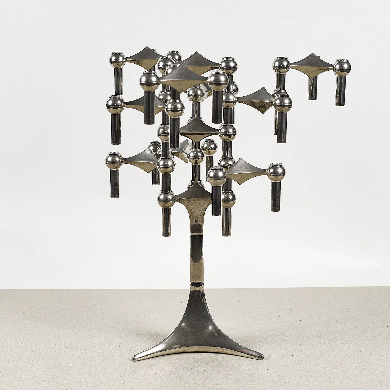 Candelabro modulare Orion di Fritz Nagel per BMF, anni '60 6
