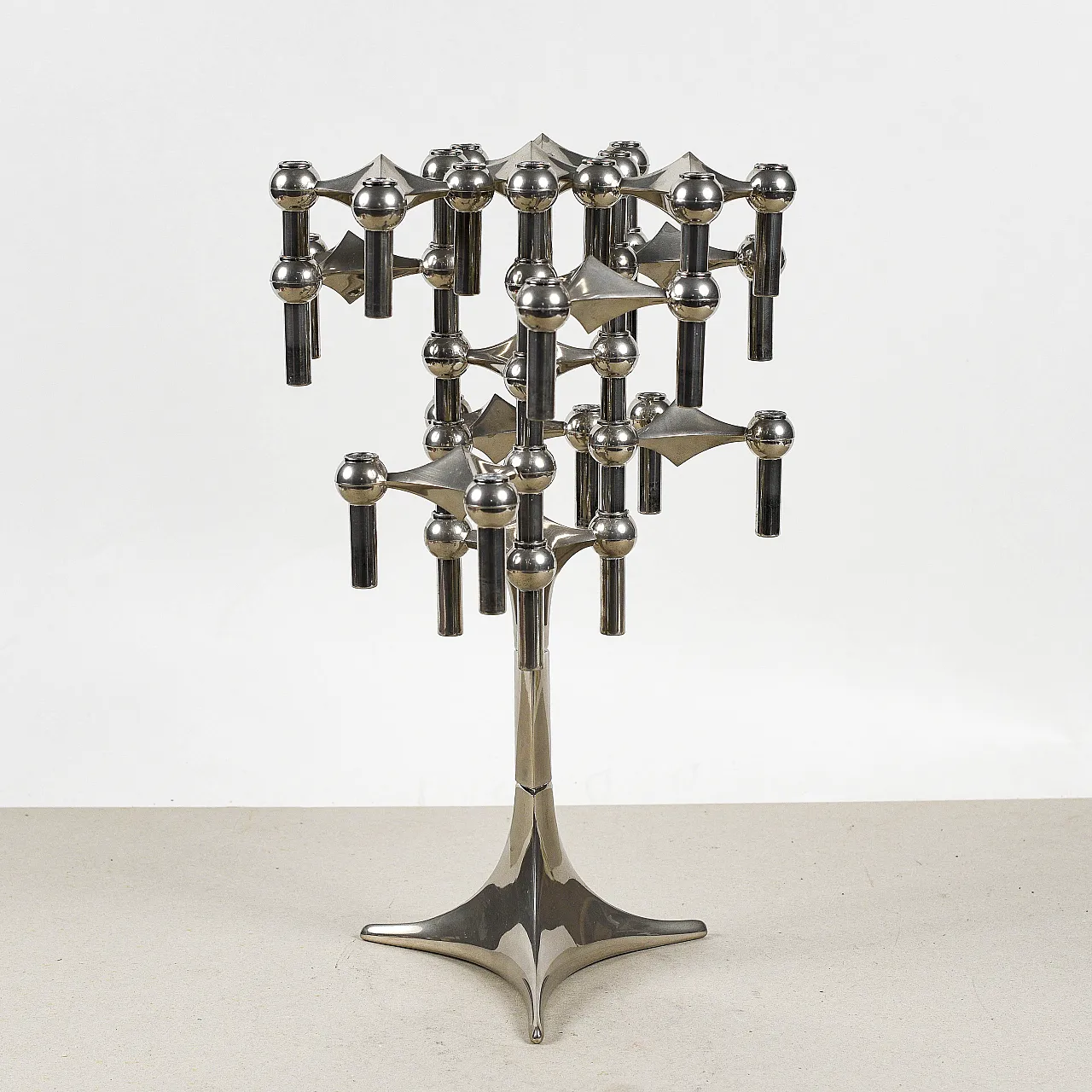 Candelabro modulare Orion di Fritz Nagel per BMF, anni '60 7