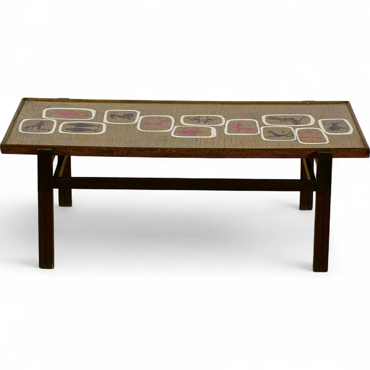 Zodiac signs table attributed to Vigna Nuova Florence, 1960s 9