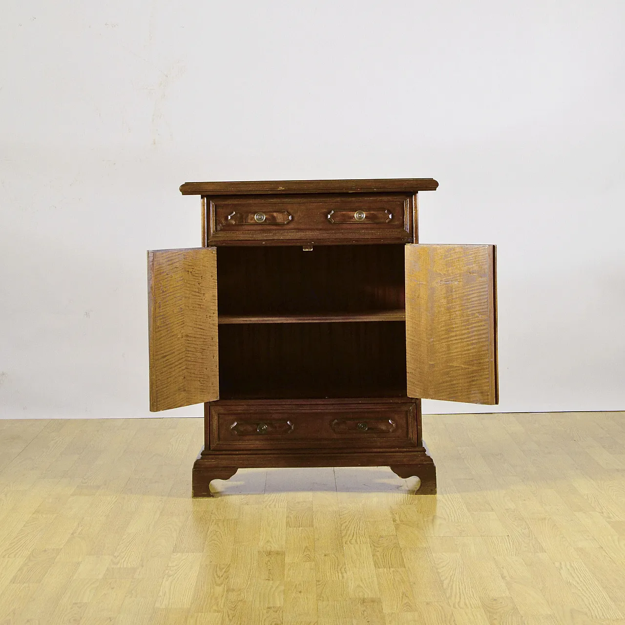 Credenza stile eclettico Luigi Filippo in legno, fine '800 3