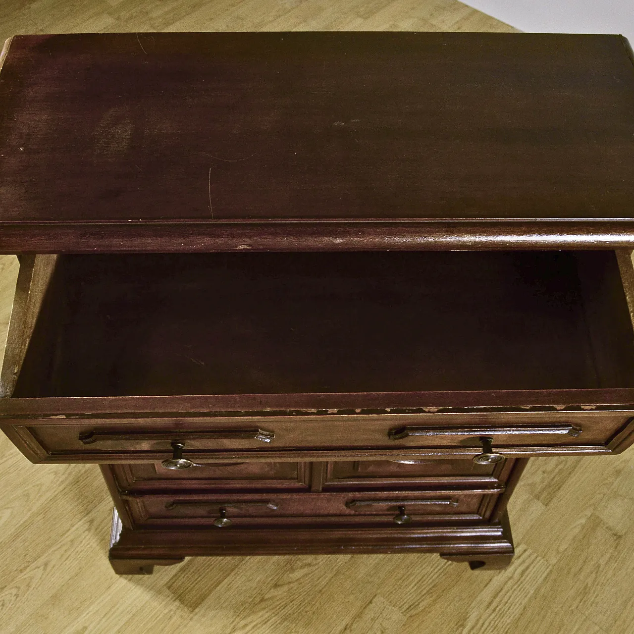 Credenza stile eclettico Luigi Filippo in legno, fine '800 5