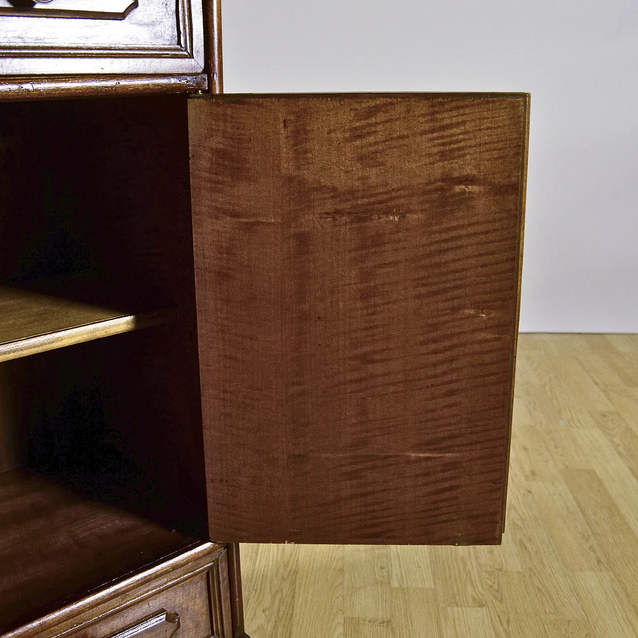 Credenza stile eclettico Luigi Filippo in legno, fine '800 7