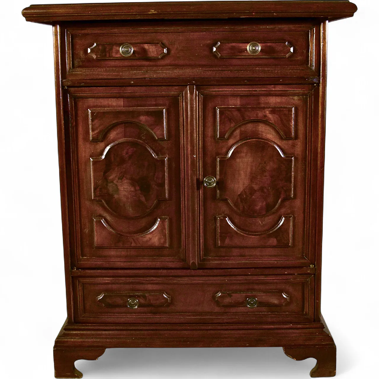 Credenza stile eclettico Luigi Filippo in legno, fine '800 10