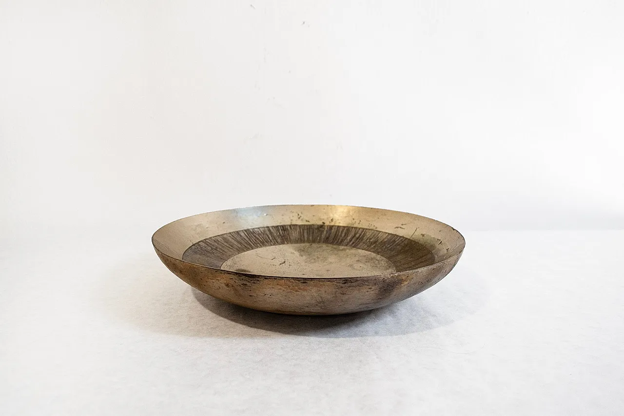 Centrotavola in argento di Atelier des Orfèvres Ra-Sa Padova, anni '60 1