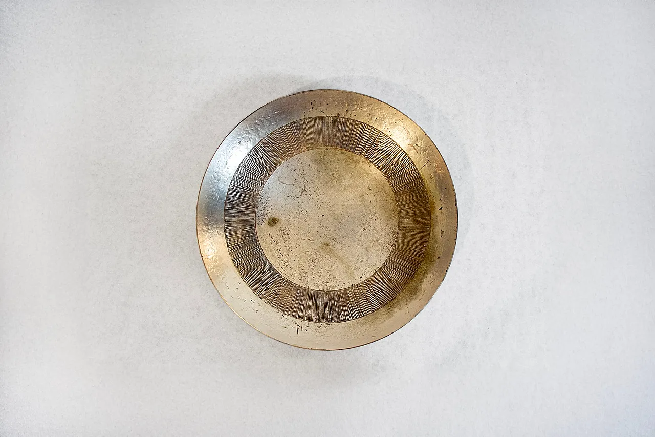 Centrotavola in argento di Atelier des Orfèvres Ra-Sa Padova, anni '60 2