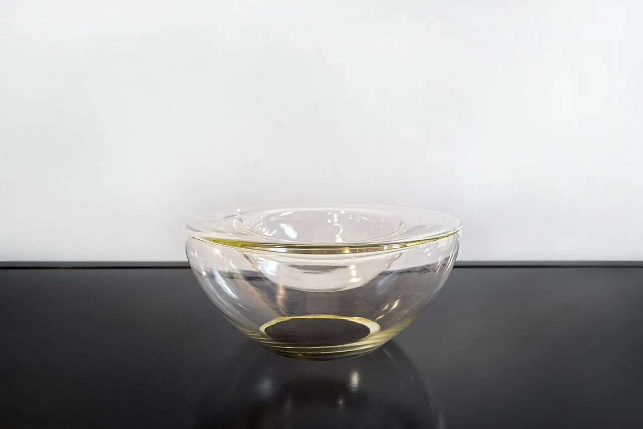 Murano Glass Bola centerpiece by Vistosi, 1970s 1
