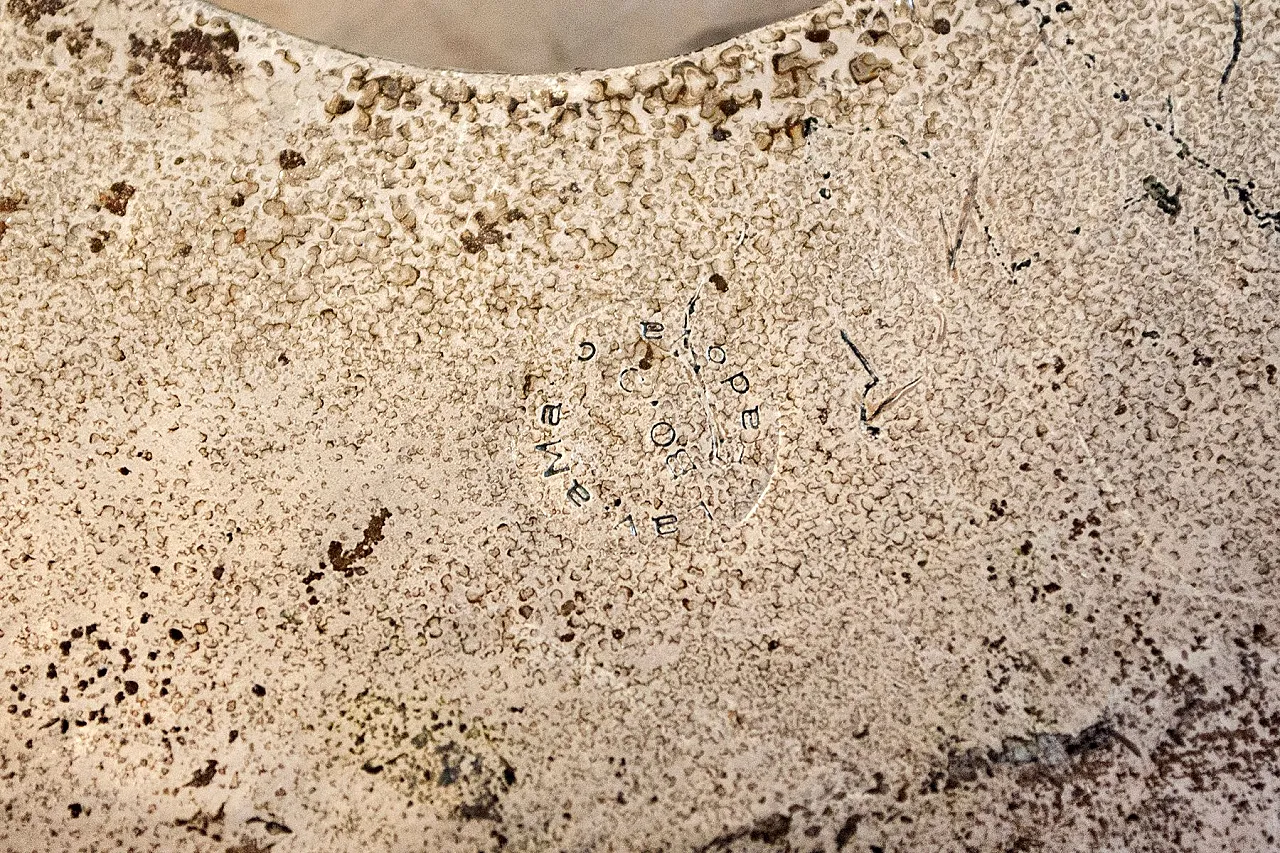 Centrotavola in argento di Atelier des Orfèvres Ra-Sa Padova, anni '60 3