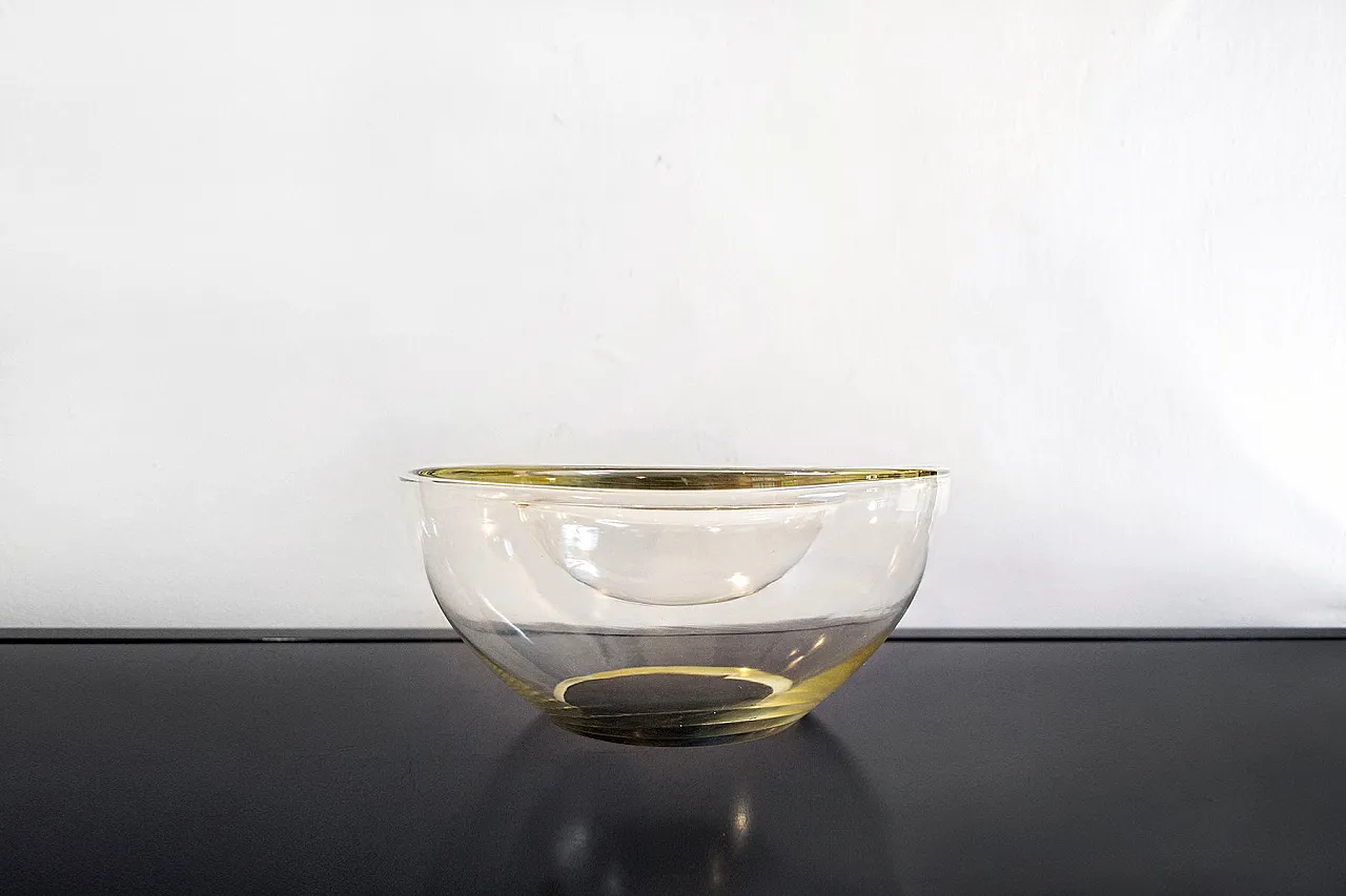 Murano Glass Bola centerpiece by Vistosi, 1970s 3