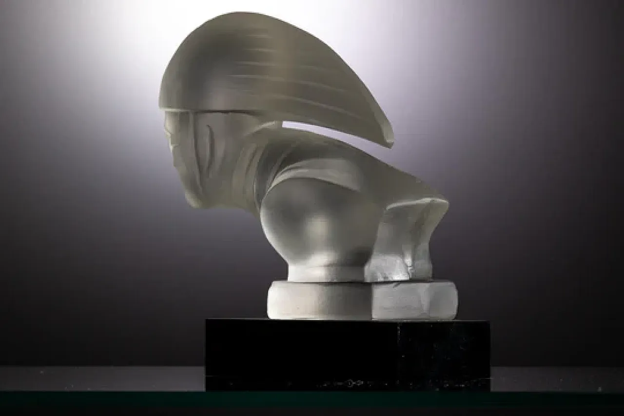 3 Glass sculptures by Heinrich Hoffmann, 1930s 3