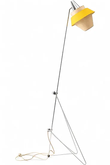 Lampada da terra di Josef Hůrka, metà '900