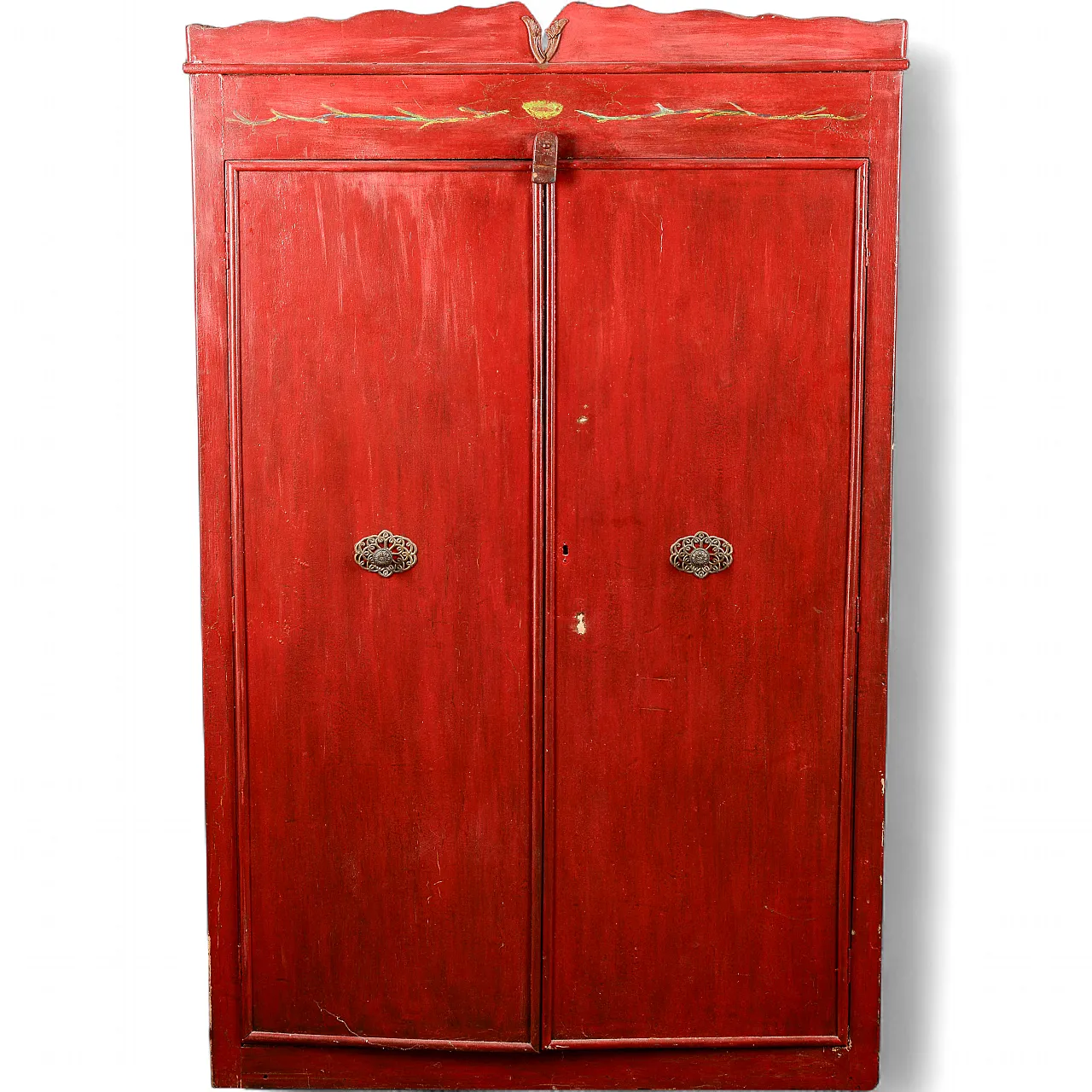 Lacquered wooden wardrobe, 20th century 10