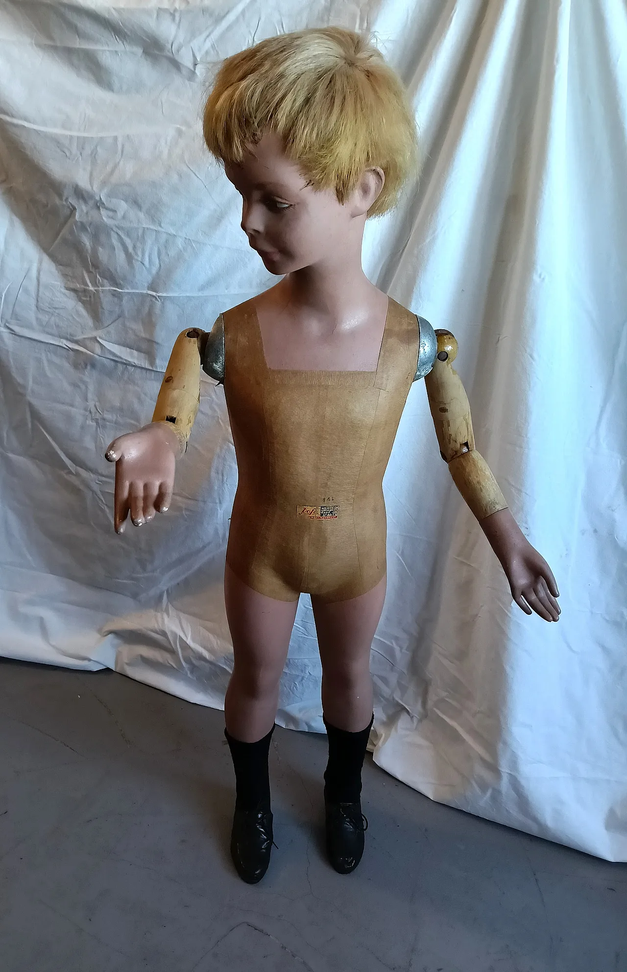 Manichino di bambino, anni '50 2