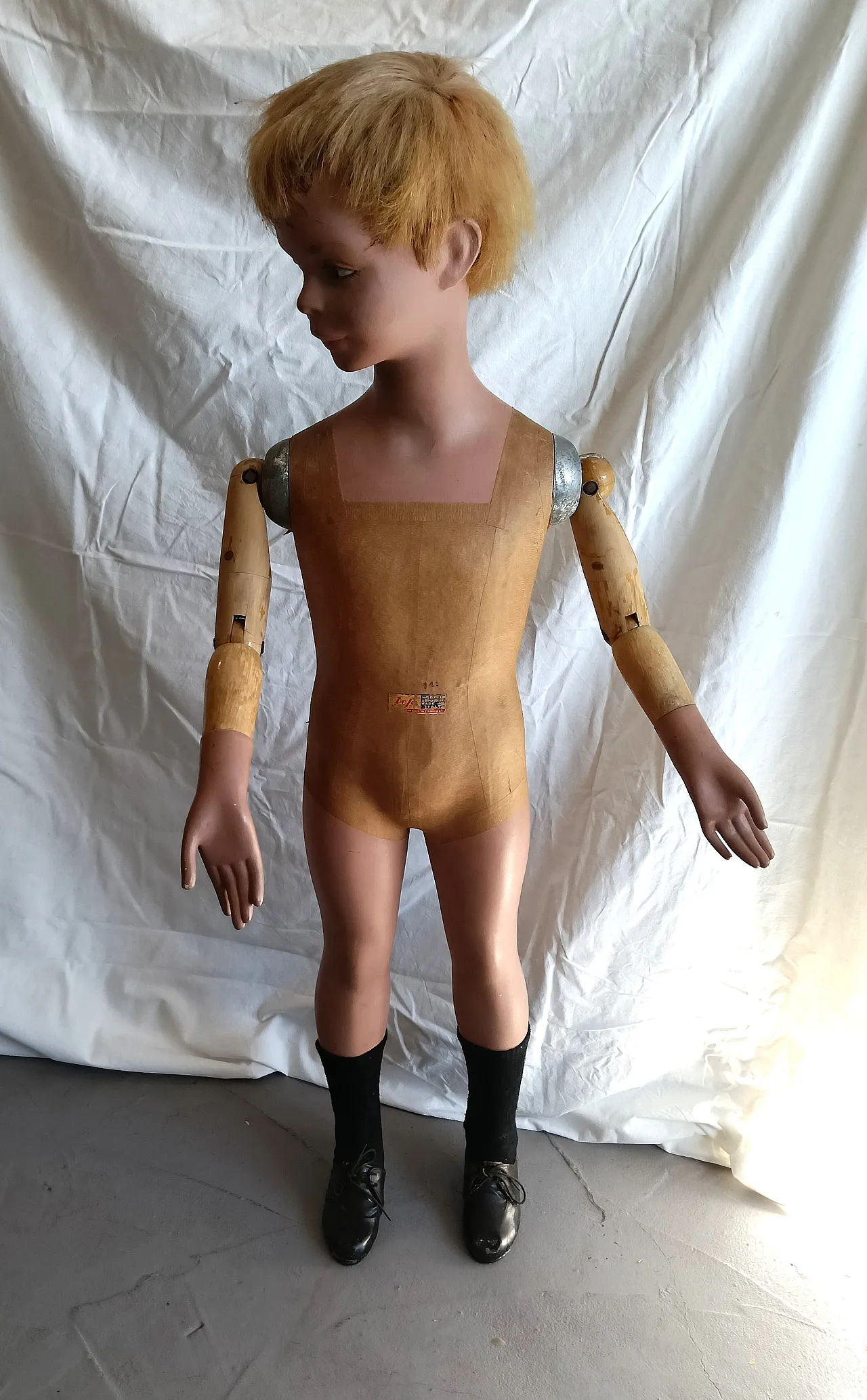 Manichino di bambino, anni '50 4