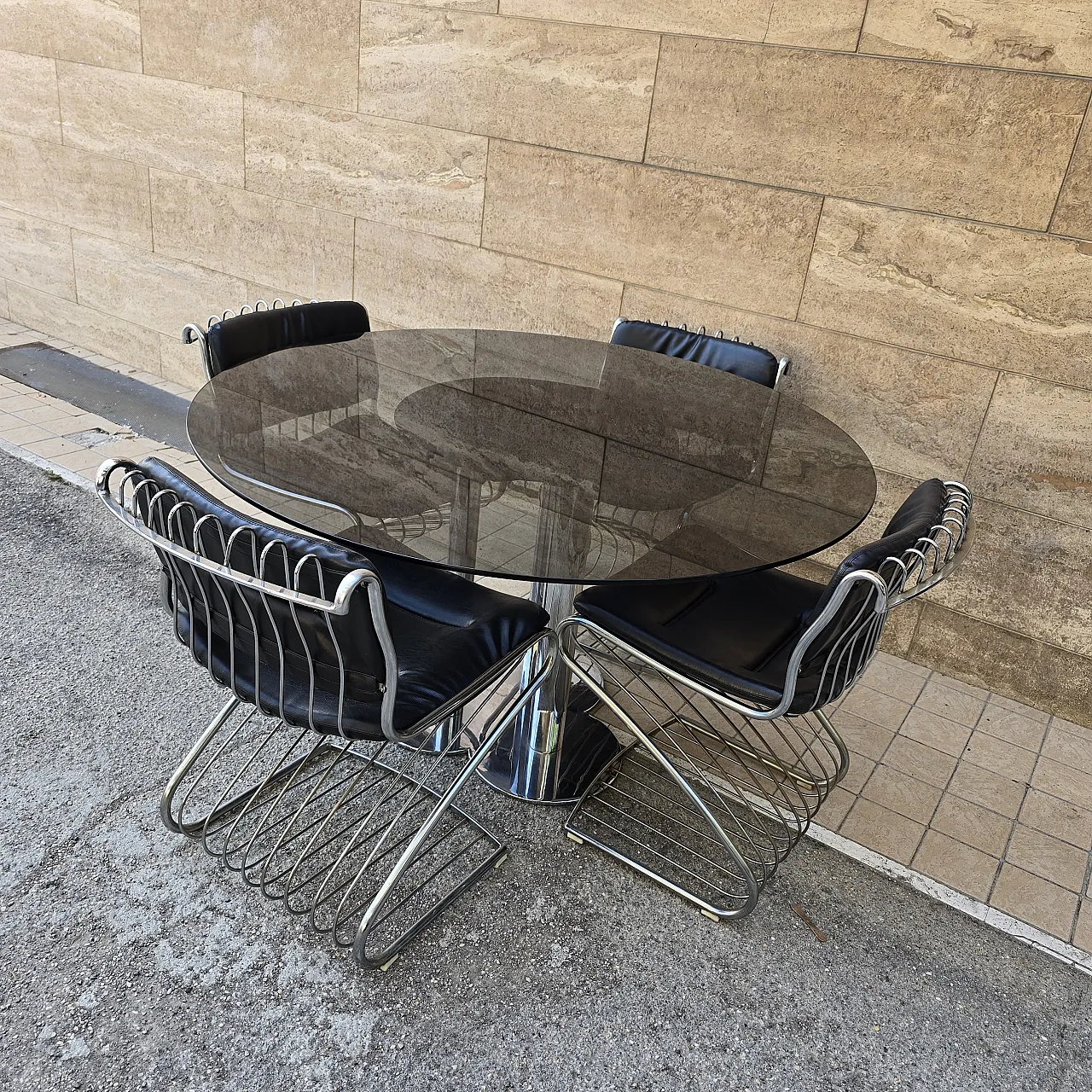"Trifoglio model table by Poltronova, Florence, 1969 4