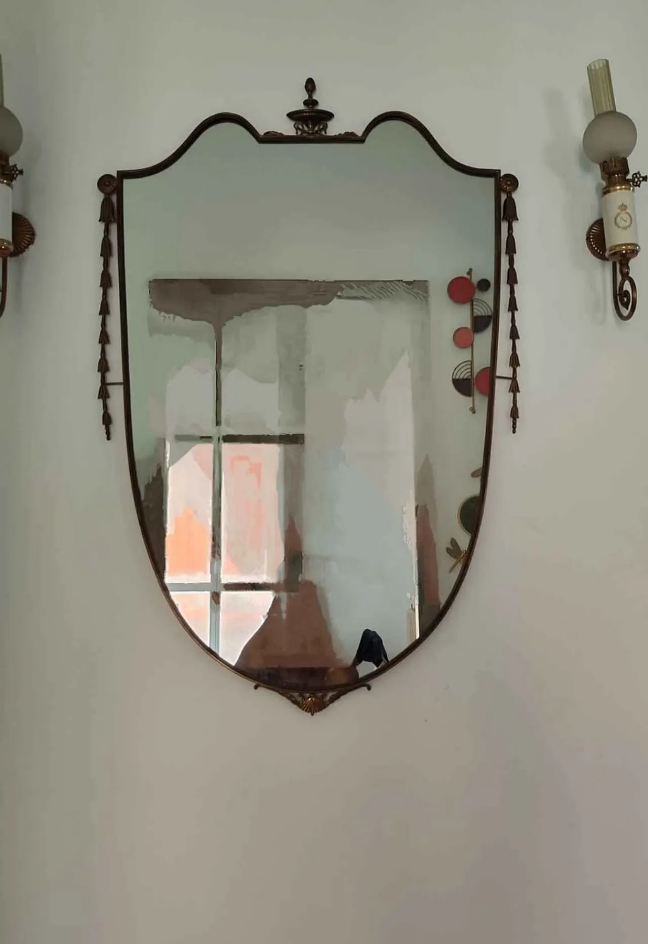 Specchio in stile Gio Ponti, anni '30 1