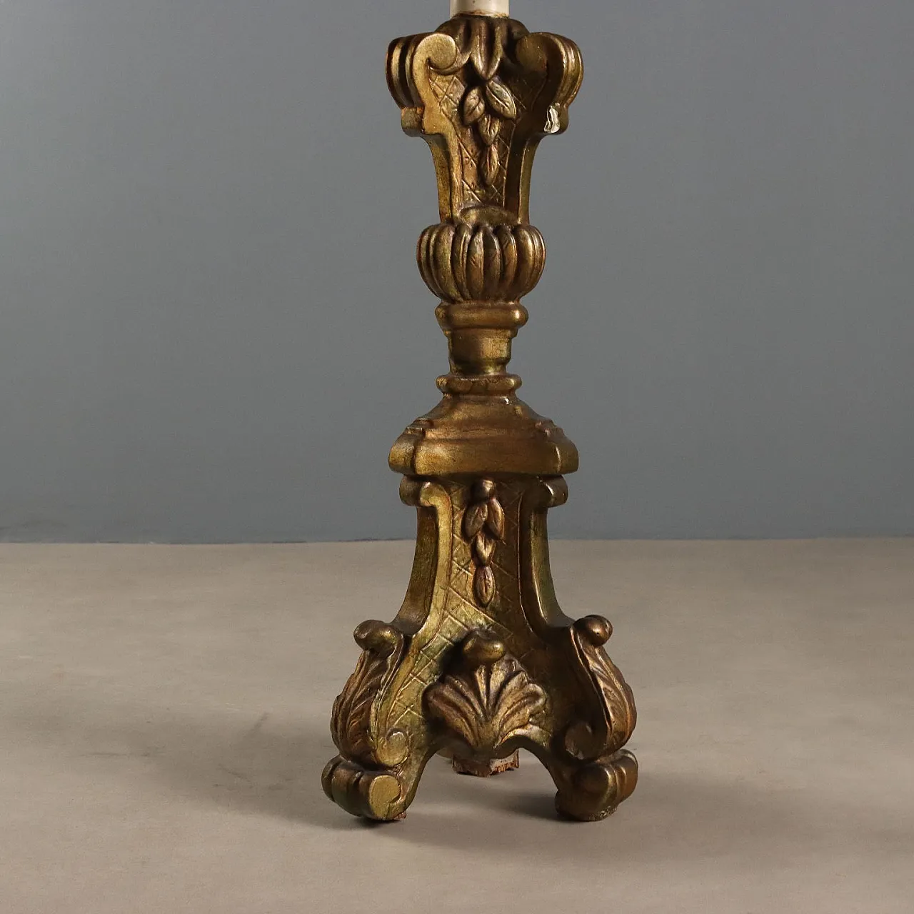 Torciere in legno, fine '800 3