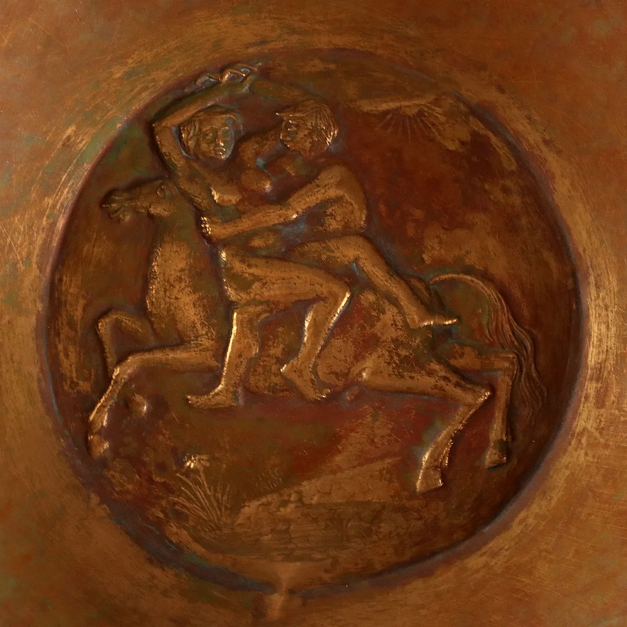 Piatto centrotavola di Attilio Nani, '900 4