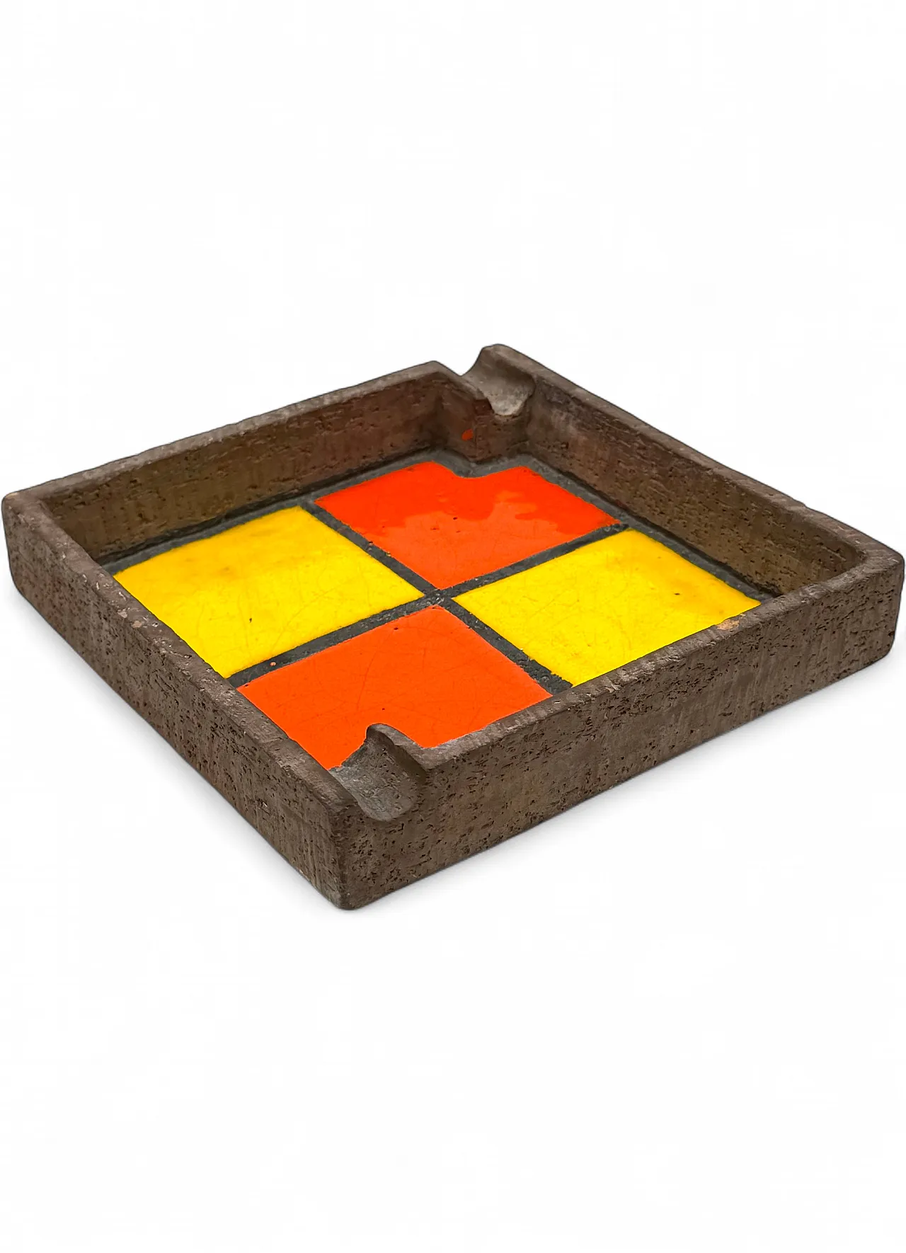 Posacenere in ceramica Midcentury, Aldo Londi Bitossi 1970 19