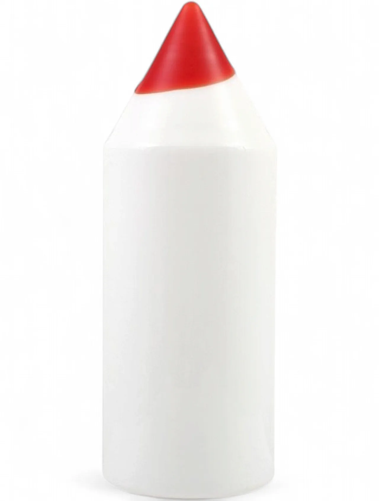 Postmodern glass Pencil table lamp, Formia Murano 1980 10