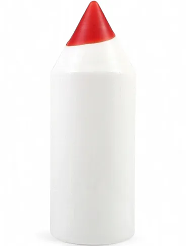 Postmodern glass Pencil table lamp, Formia Murano 1980