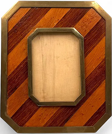 Mid-Century photo frame in the style of Gabriella Crespi, 1970