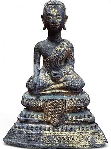 Thai Artist Buda, Bhumisparsha and Dhyana Mudra, 18th century