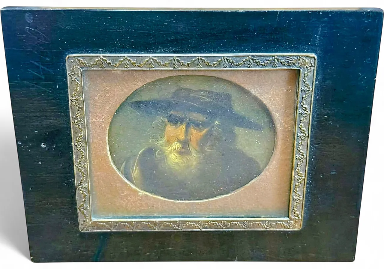 Tronie of a bearded old man, follower of Sir Peter Paul Rubens, 1700 8