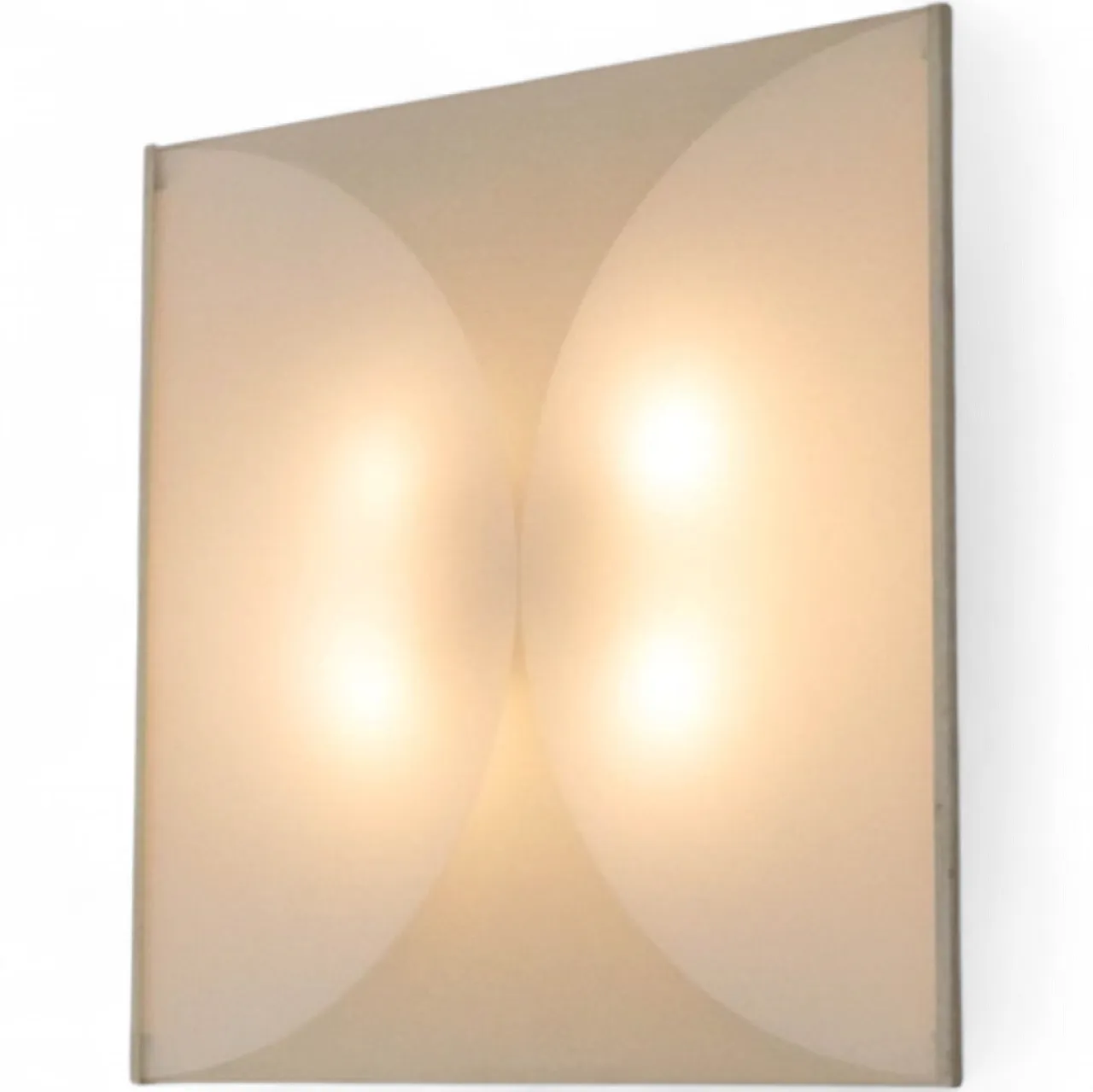 “Clessidra” glass wall lamp by Bobo Piccoli for Fontana Arte 70s 11