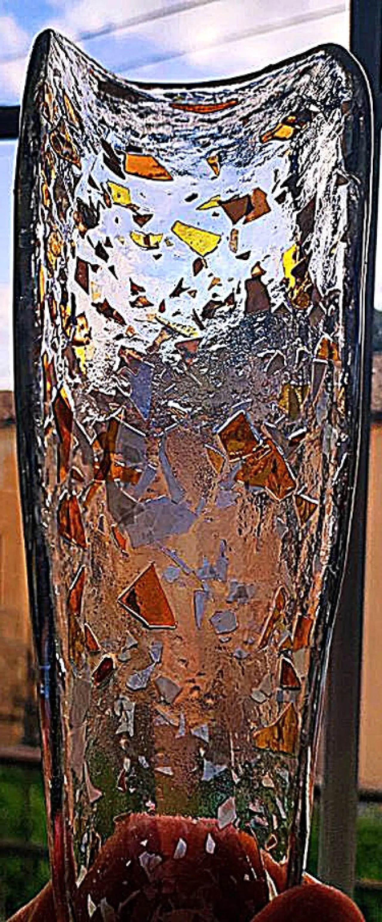 Lampada in Vetro di Murano realizzata a mano, anni '60 4