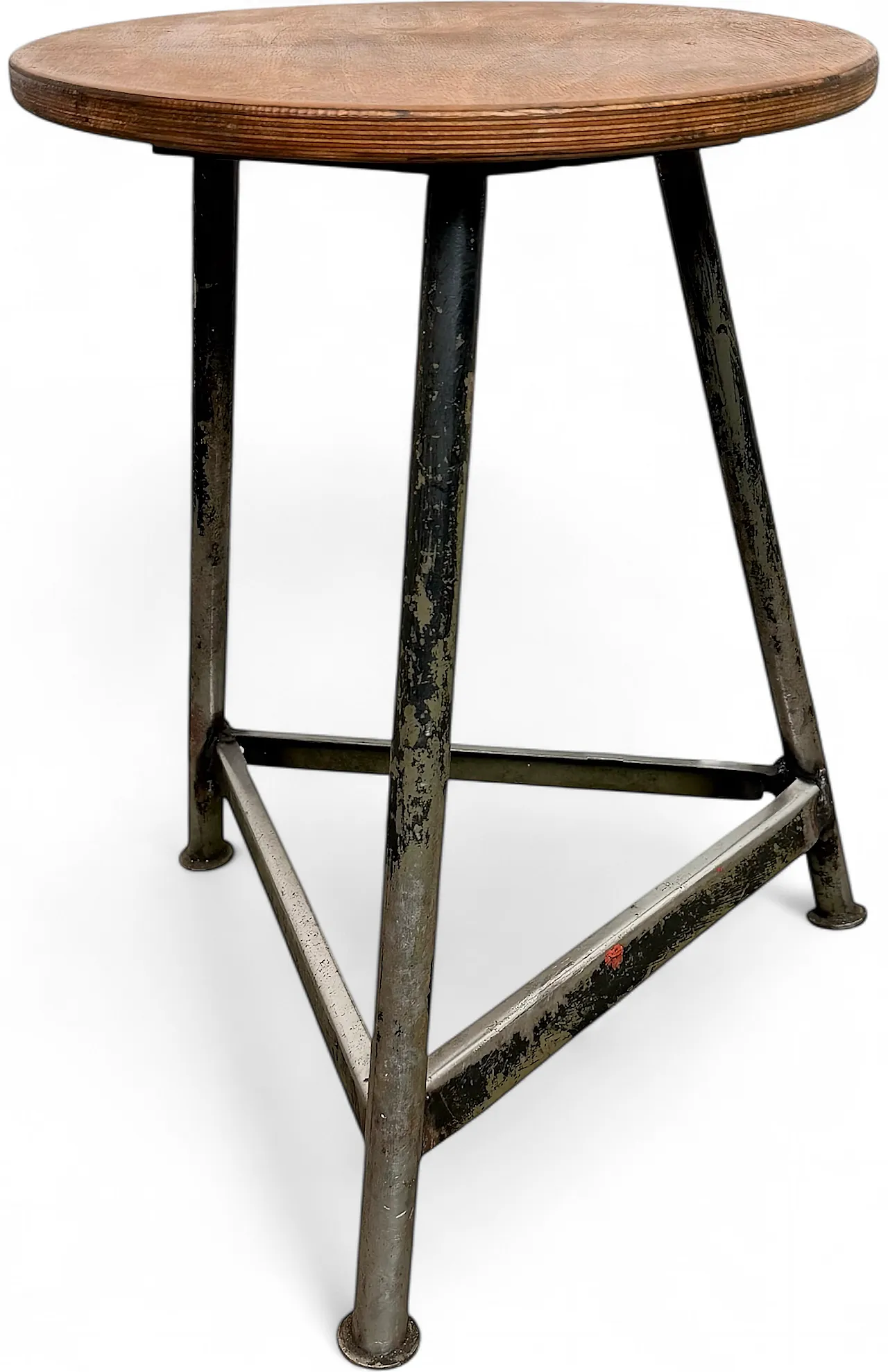 Black Industrial Workshop Stool, 1960s 15