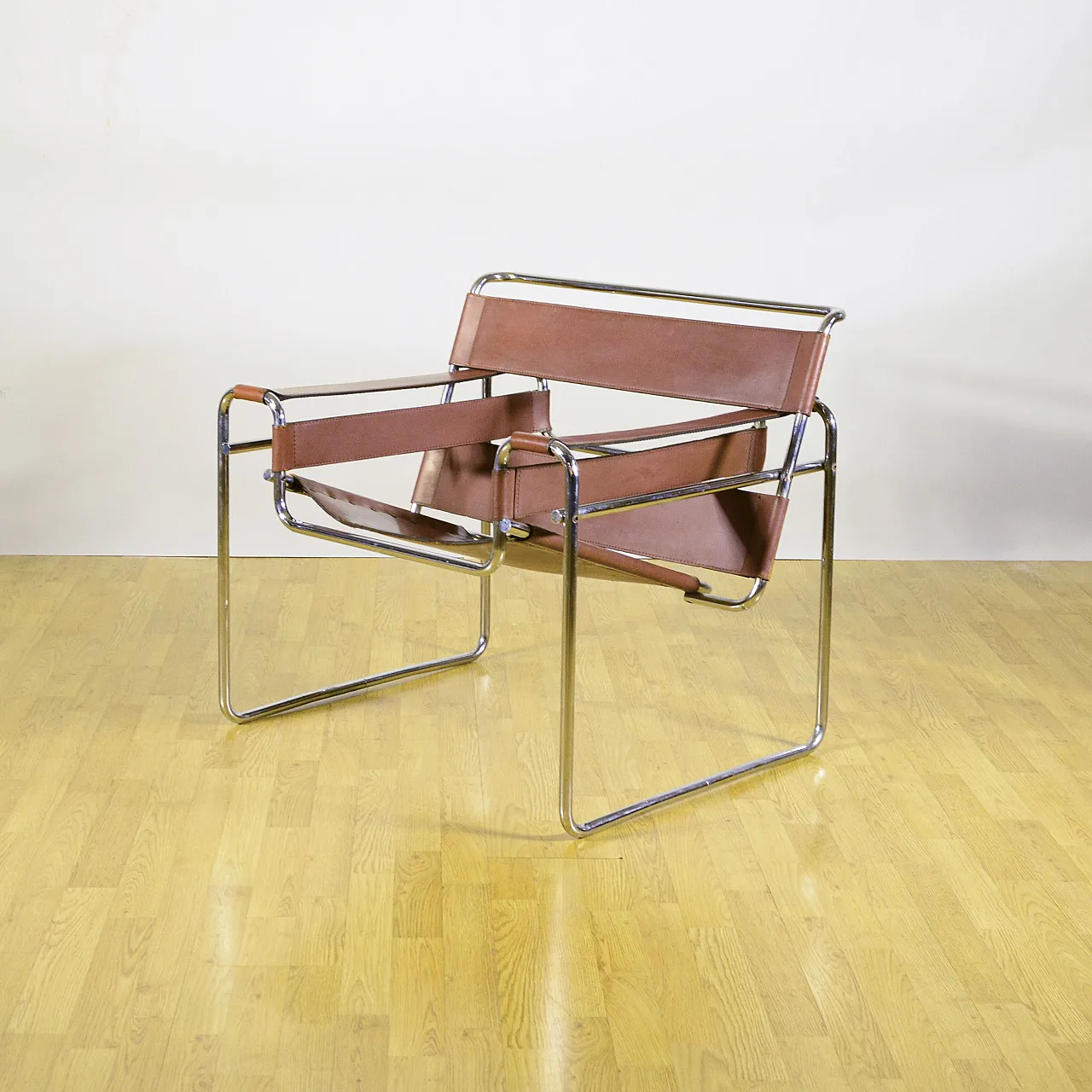 Wassily Modell B3 armchair by M. Breuer x Knoll, 1940s 3