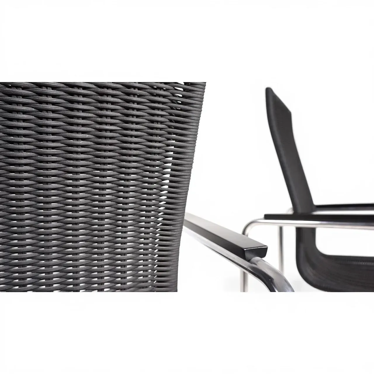 Coppia di sedie Tecta D25 con braccioli di Axel Bruchhäuser, anni '80 9