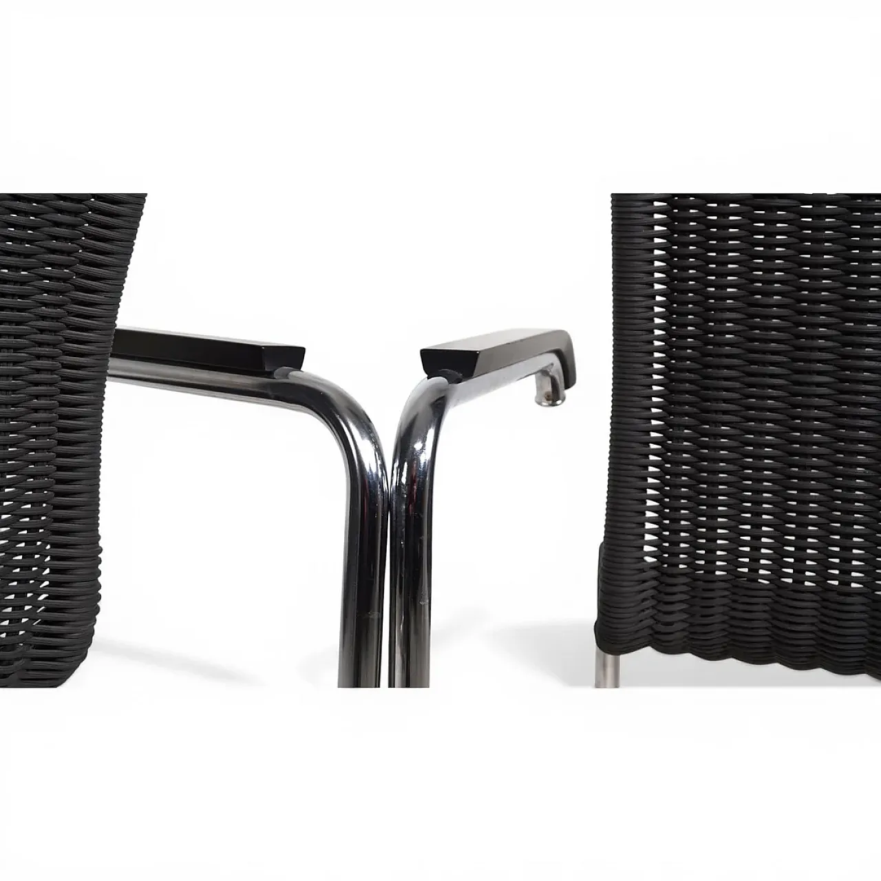 Coppia di sedie Tecta D25 con braccioli di Axel Bruchhäuser, anni '80 10