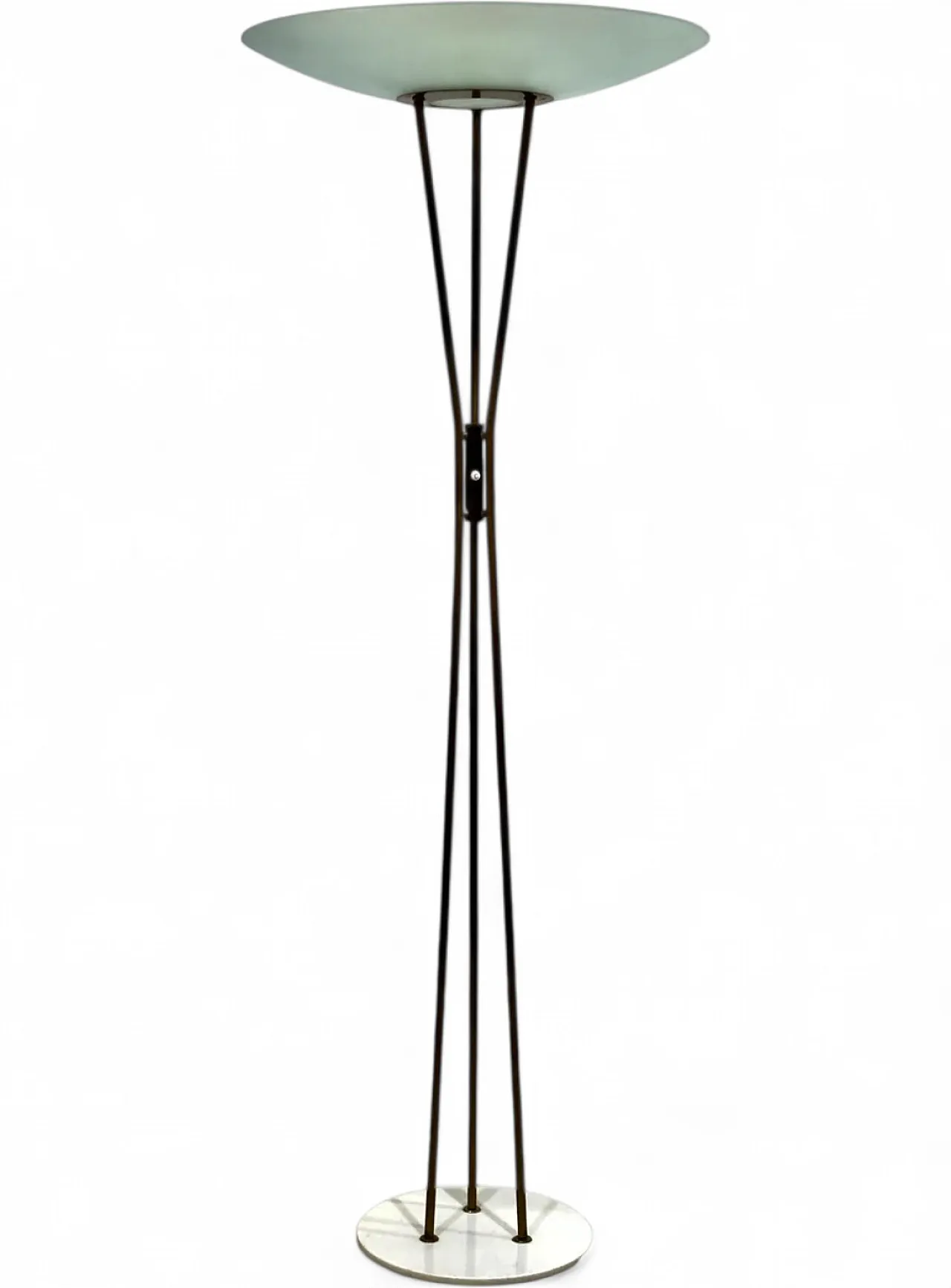 Lampada da terra di Gaetano Scolari per Stilnovo, anni '50 5