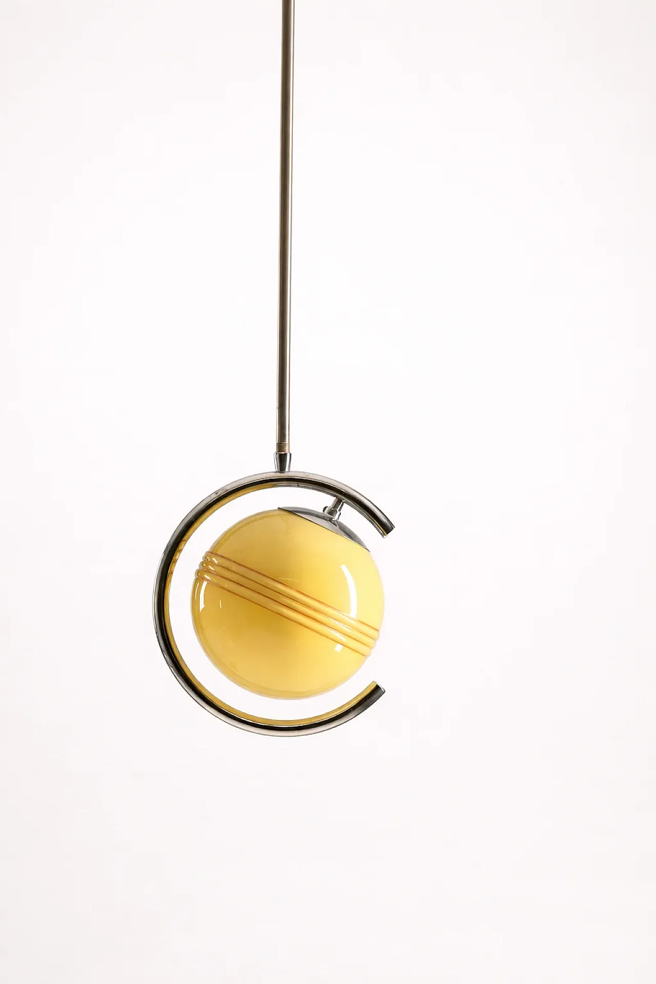 Lampada a sospensione Art Déco, anni '30 1