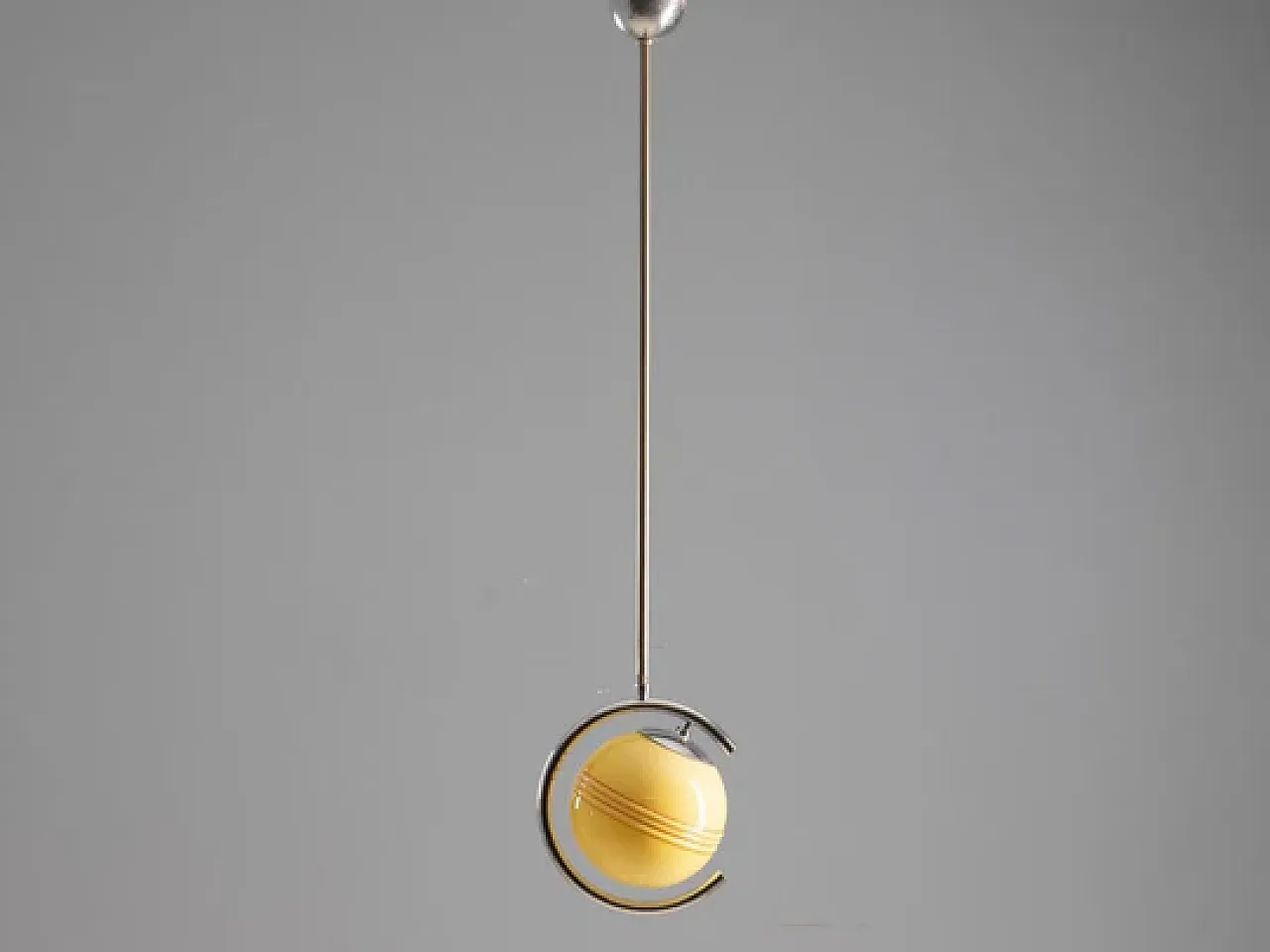 Lampada a sospensione Art Déco, anni '30 5