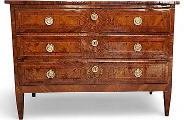 Louis XVI wooden chest of drawers, 18th century