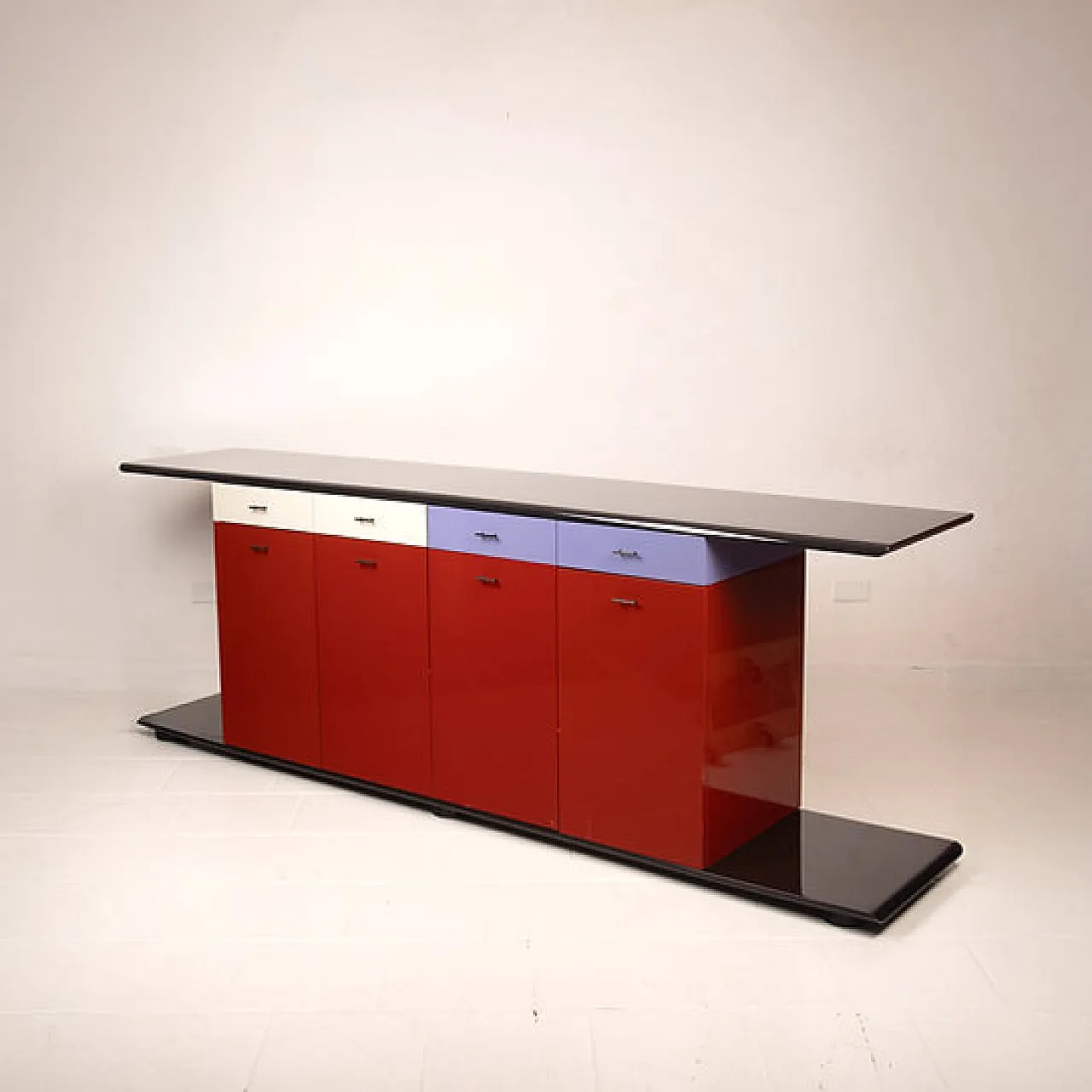 Kinu sideboard by Motomi Kawakami for Arflex, 1980s 1